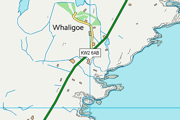 KW2 6AB map - OS VectorMap District (Ordnance Survey)