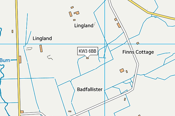 KW3 6BB map - OS VectorMap District (Ordnance Survey)