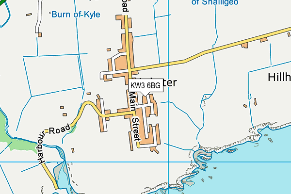 KW3 6BG map - OS VectorMap District (Ordnance Survey)
