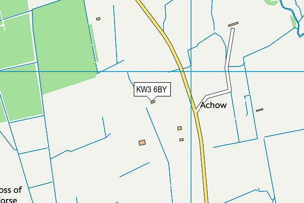 KW3 6BY map - OS VectorMap District (Ordnance Survey)