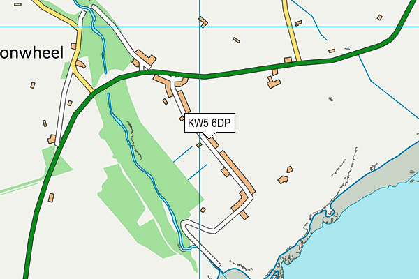 KW5 6DP map - OS VectorMap District (Ordnance Survey)