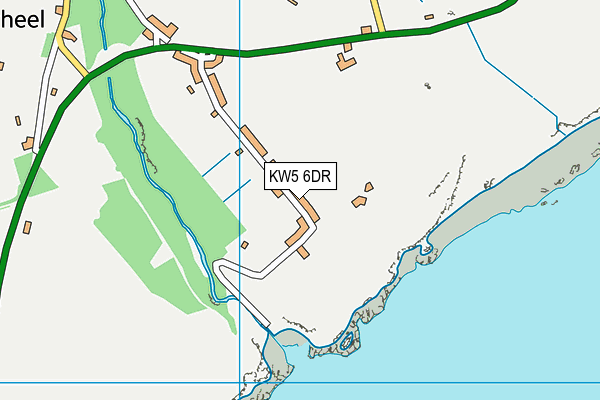 KW5 6DR map - OS VectorMap District (Ordnance Survey)