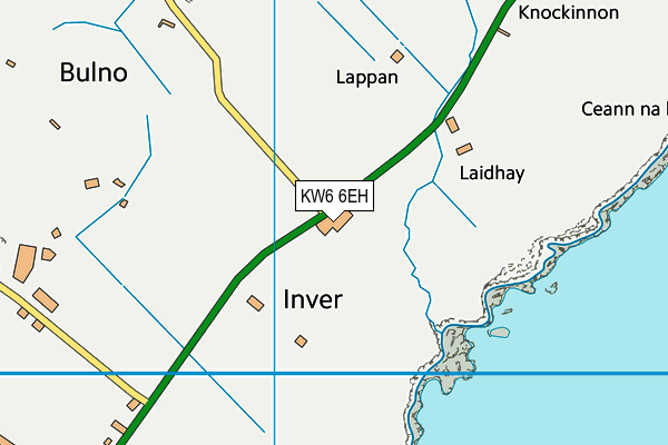 KW6 6EH map - OS VectorMap District (Ordnance Survey)