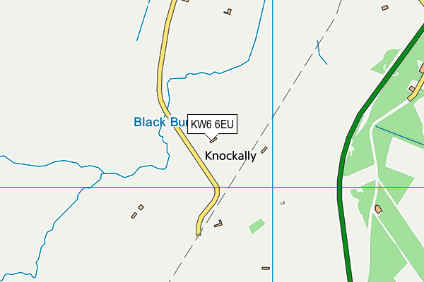 KW6 6EU map - OS VectorMap District (Ordnance Survey)