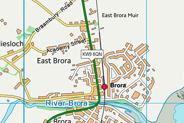 Map of BRORA ECO LTD at district scale