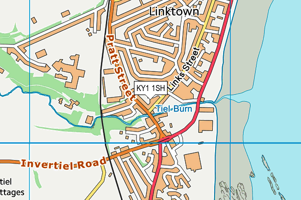 KY1 1SH map - OS VectorMap District (Ordnance Survey)