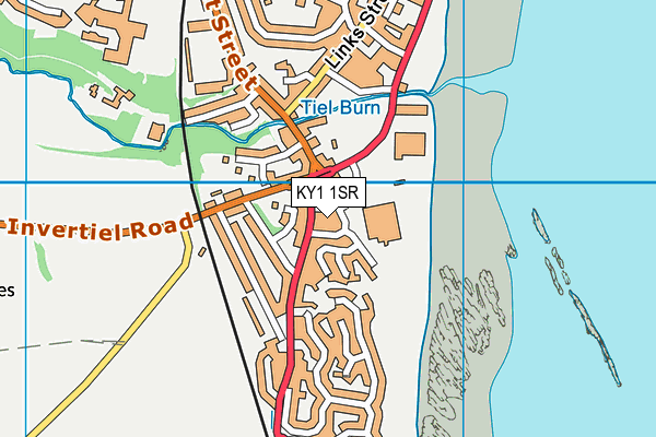 KY1 1SR map - OS VectorMap District (Ordnance Survey)