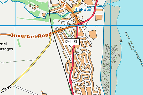 KY1 1SU map - OS VectorMap District (Ordnance Survey)