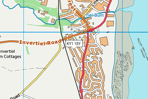 KY1 1SY map - OS VectorMap District (Ordnance Survey)