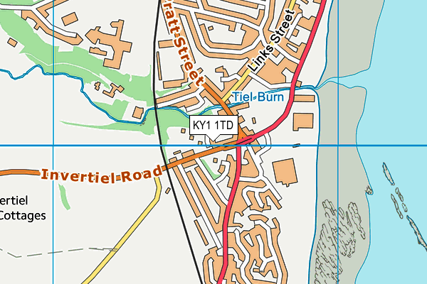 KY1 1TD map - OS VectorMap District (Ordnance Survey)