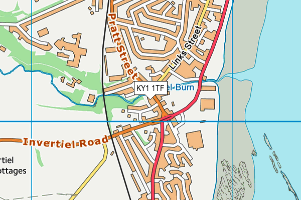 KY1 1TF map - OS VectorMap District (Ordnance Survey)