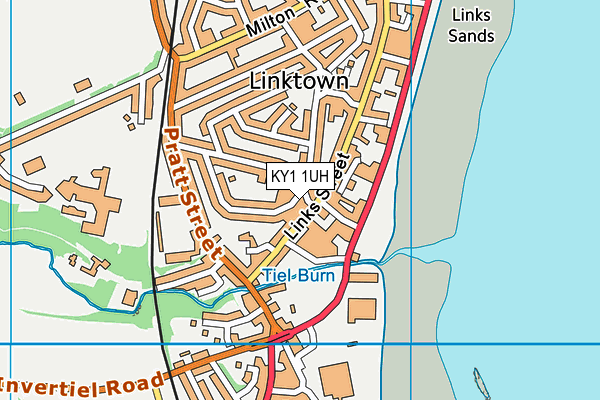 KY1 1UH map - OS VectorMap District (Ordnance Survey)