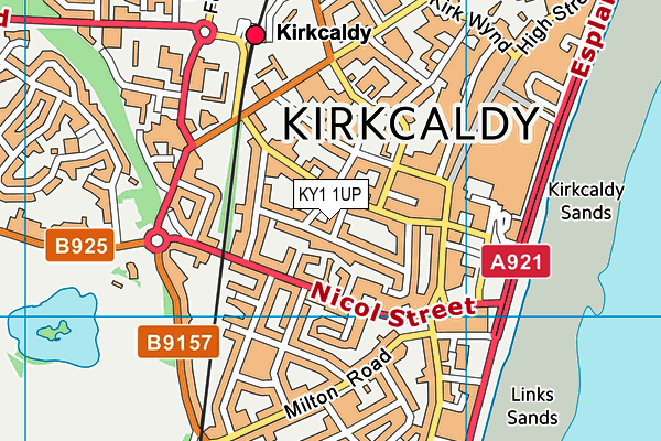 Map of INVERLEITH CAPITAL LIMITED at district scale