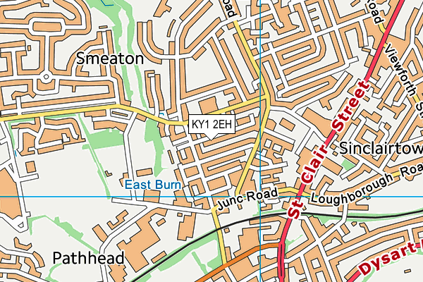 KY1 2EH map - OS VectorMap District (Ordnance Survey)