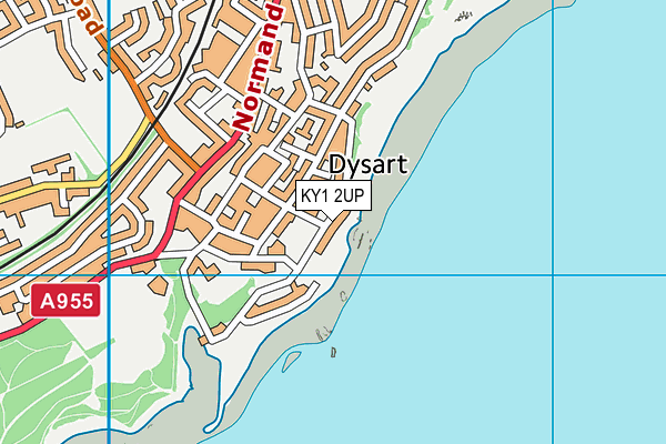 KY1 2UP map - OS VectorMap District (Ordnance Survey)