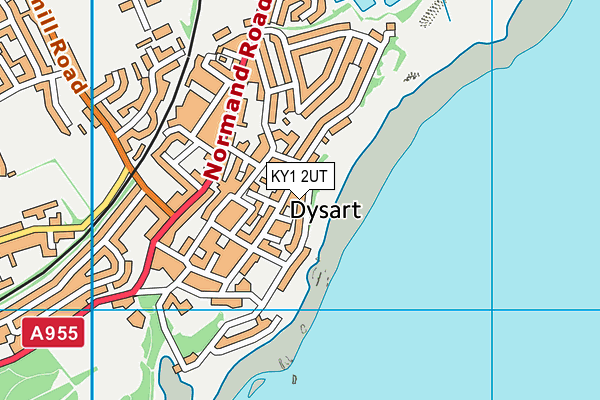 KY1 2UT map - OS VectorMap District (Ordnance Survey)