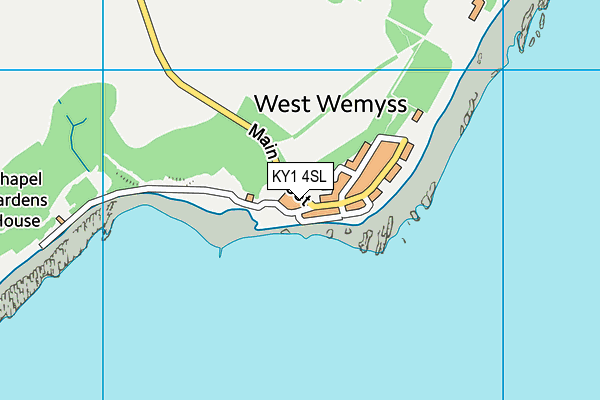 KY1 4SL map - OS VectorMap District (Ordnance Survey)