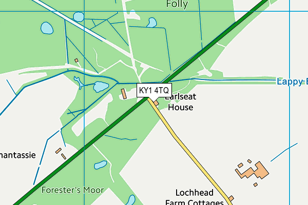 KY1 4TQ map - OS VectorMap District (Ordnance Survey)