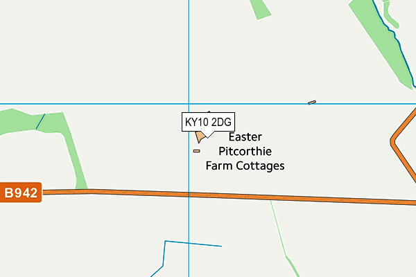 KY10 2DG map - OS VectorMap District (Ordnance Survey)