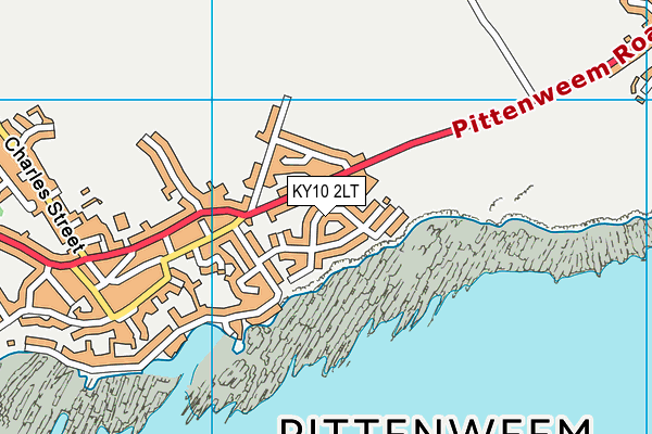 KY10 2LT map - OS VectorMap District (Ordnance Survey)