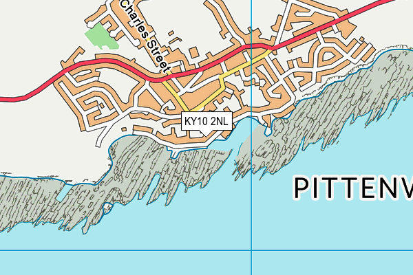 Map of THE PITTENWEEM HARBOUR COMPANY LIMITED at district scale