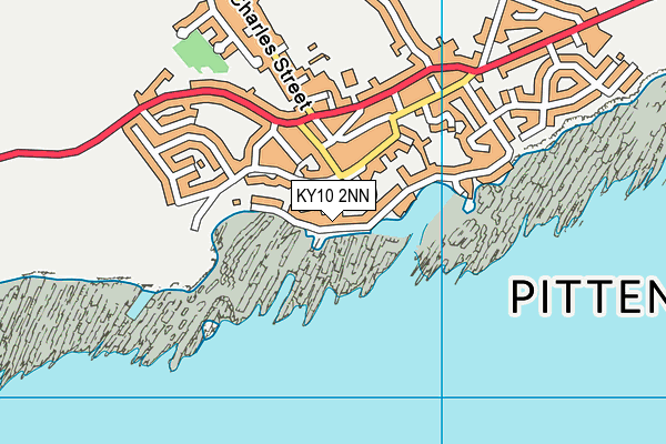 KY10 2NN map - OS VectorMap District (Ordnance Survey)