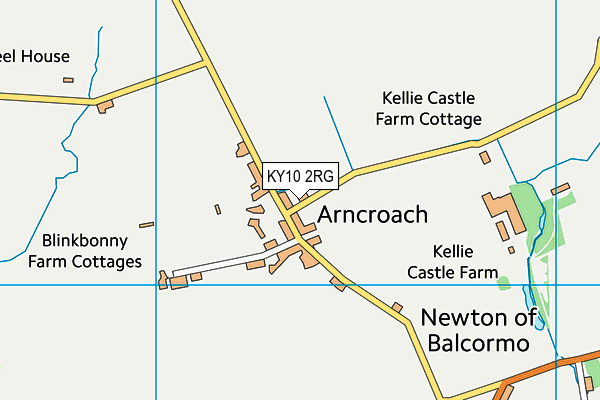 KY10 2RG map - OS VectorMap District (Ordnance Survey)