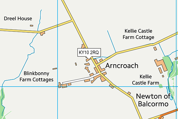 KY10 2RQ map - OS VectorMap District (Ordnance Survey)