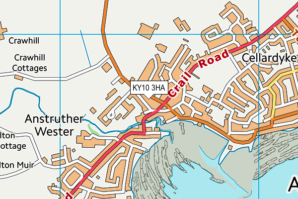 Map of EAST NEUK CAMPERVANS LTD. at district scale