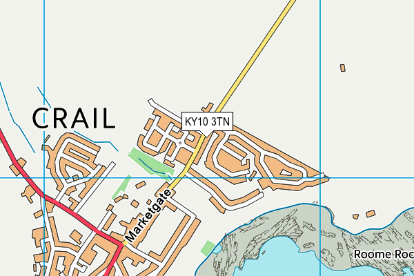 KY10 3TN map - OS VectorMap District (Ordnance Survey)