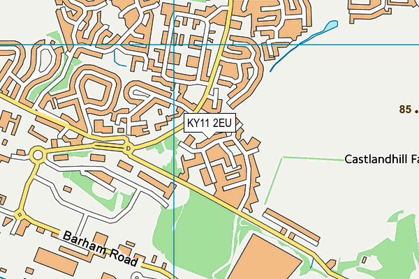 Map of EDINBURGH CITY LETS LTD. at district scale