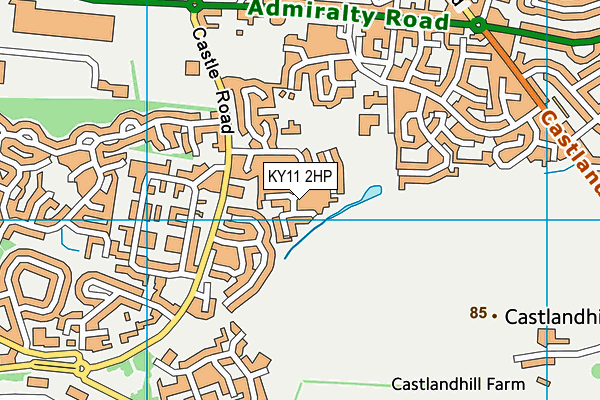 Map of DAVID S FLEMING LTD at district scale