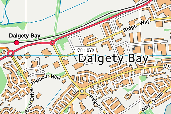 Map of BEATTY BLAND SERVICES LIMITED at district scale