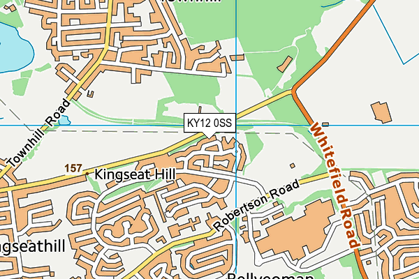KY12 0SS map - OS VectorMap District (Ordnance Survey)