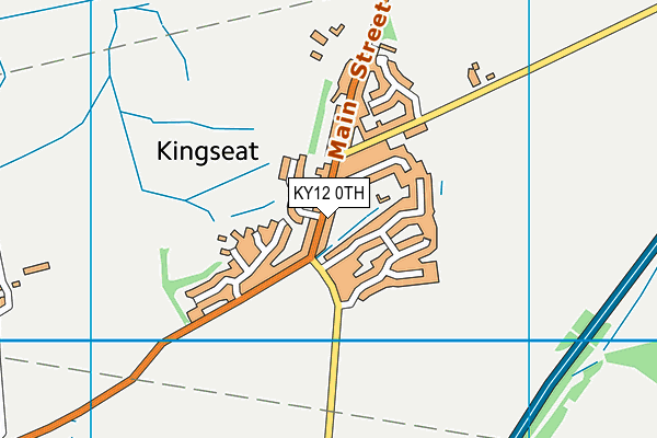 KY12 0TH map - OS VectorMap District (Ordnance Survey)
