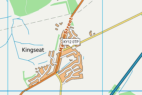 KY12 0TP map - OS VectorMap District (Ordnance Survey)