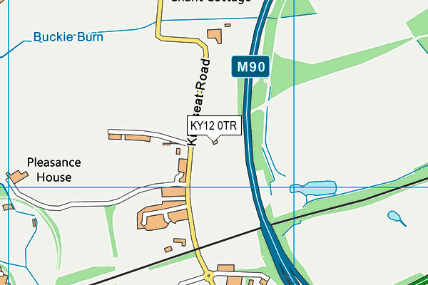 KY12 0TR map - OS VectorMap District (Ordnance Survey)