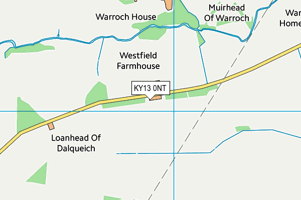 KY13 0NT map - OS VectorMap District (Ordnance Survey)