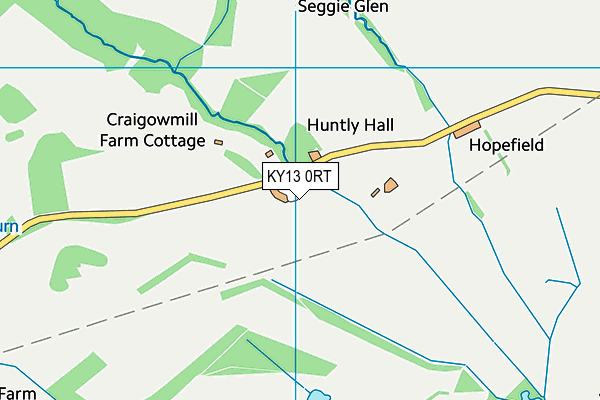 KY13 0RT map - OS VectorMap District (Ordnance Survey)