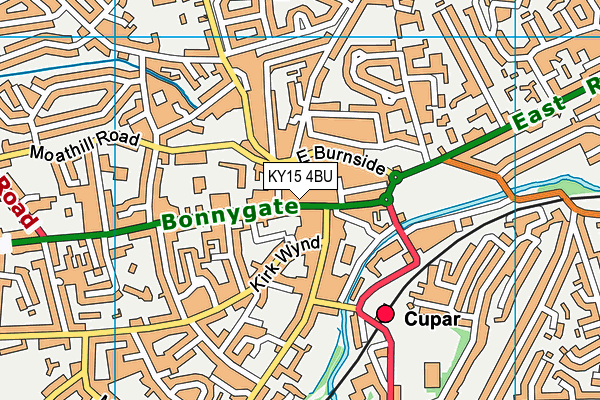 Map of THE BOUDINGAIT LTD at district scale