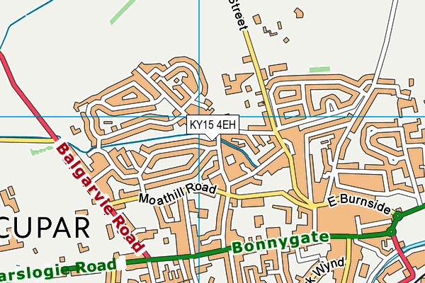 KY15 4EH map - OS VectorMap District (Ordnance Survey)