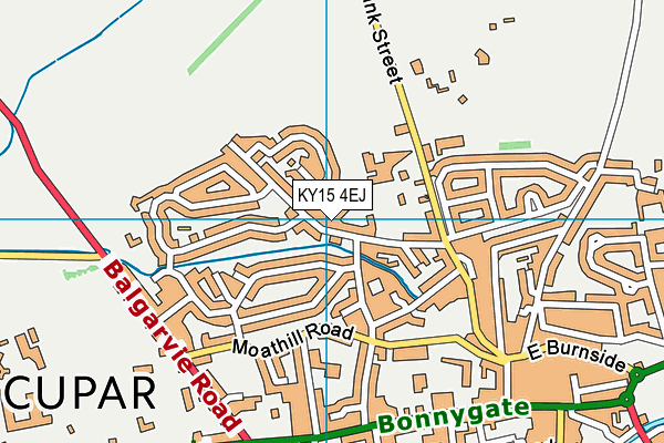 KY15 4EJ map - OS VectorMap District (Ordnance Survey)