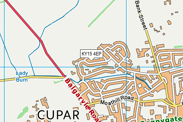 KY15 4EP map - OS VectorMap District (Ordnance Survey)