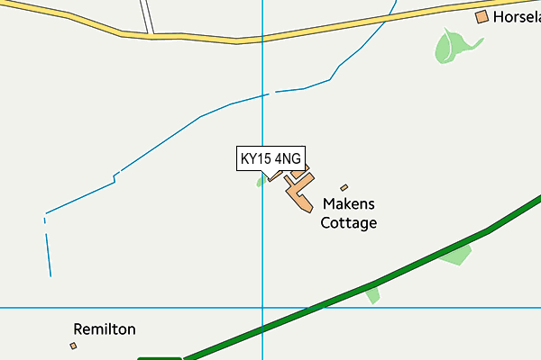 KY15 4NG map - OS VectorMap District (Ordnance Survey)