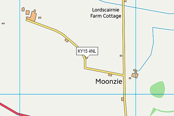 KY15 4NL map - OS VectorMap District (Ordnance Survey)