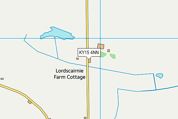 KY15 4NN map - OS VectorMap District (Ordnance Survey)