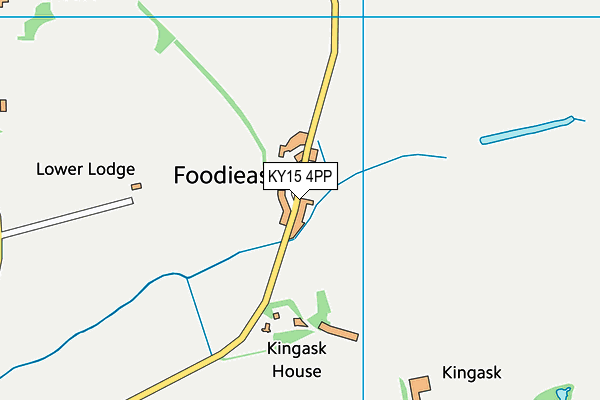 KY15 4PP map - OS VectorMap District (Ordnance Survey)