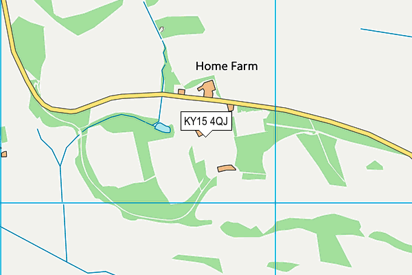 KY15 4QJ map - OS VectorMap District (Ordnance Survey)