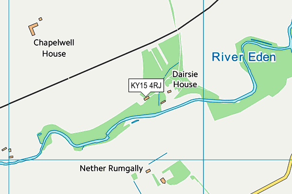 KY15 4RJ map - OS VectorMap District (Ordnance Survey)