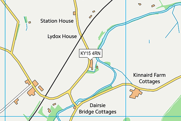 KY15 4RN map - OS VectorMap District (Ordnance Survey)